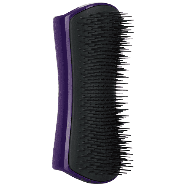 Pet Teezer Detangling & Dog Grooming Brush Μωβ/Γκρι Βούρτσα για Σκύλους Μεσαίου και Μεγάλου Μεγέθους, 1τμχ