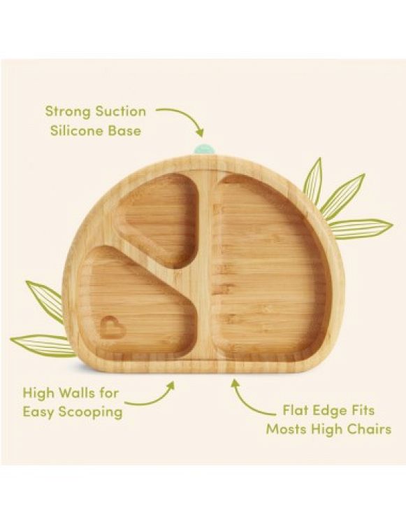 Bambou divided plate