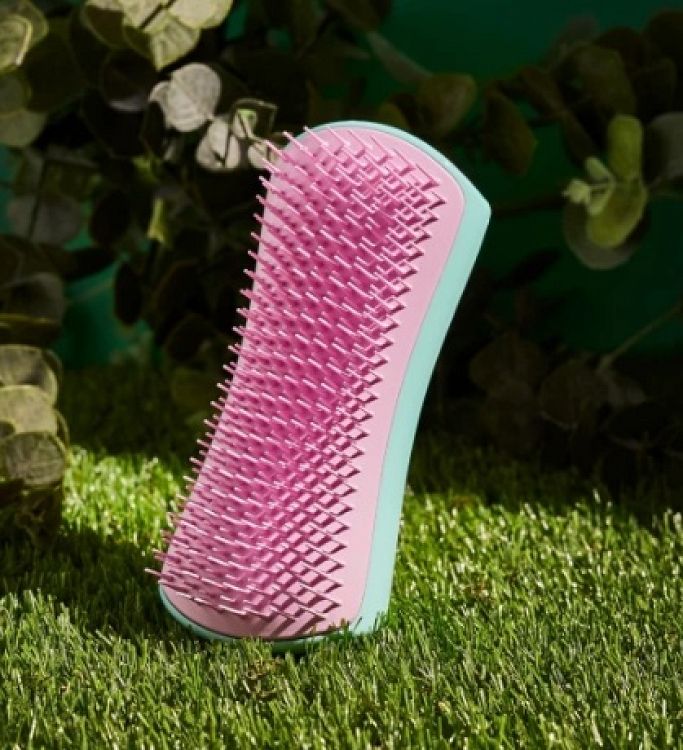 Pet Teezer Detangling & Dog Grooming Brush Βεραμάν/Ροζ Βούρτσα για Σκύλους Μεσαίου και Μεγάλου Μεγέθους, 1τμχ