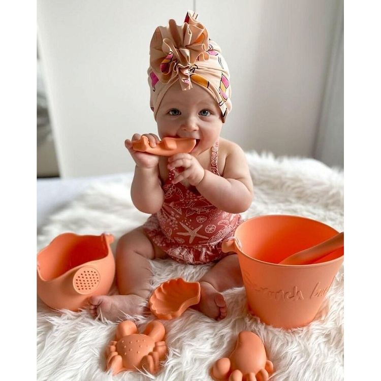Scrunch Κουβαδάκι από ανακυκλώσιμη σιλικόνη Coral