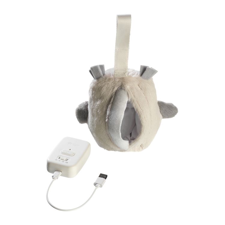 Gro company Mini Ollie η κουκουβάγια TRAVEL.Η τέλεια σύντροφος για τον ύπνο - Επαναφορτιζόμενη με USB
