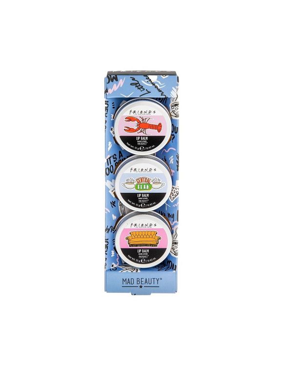 Mad Beauty New Modern Friends Lip Balm Trio