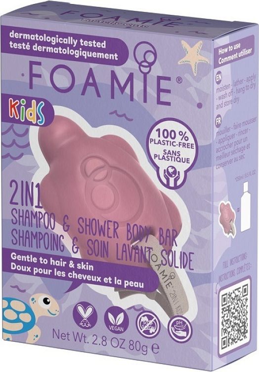 Foamie Shampoo & Shower Body Bar Strawberry 80gr
