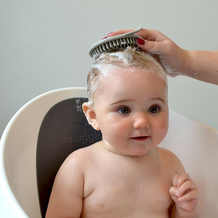 Shnuggle Αντιβακτηριδιακή Βούρτσα Μπάνιου Σιλικόνη Ροζ