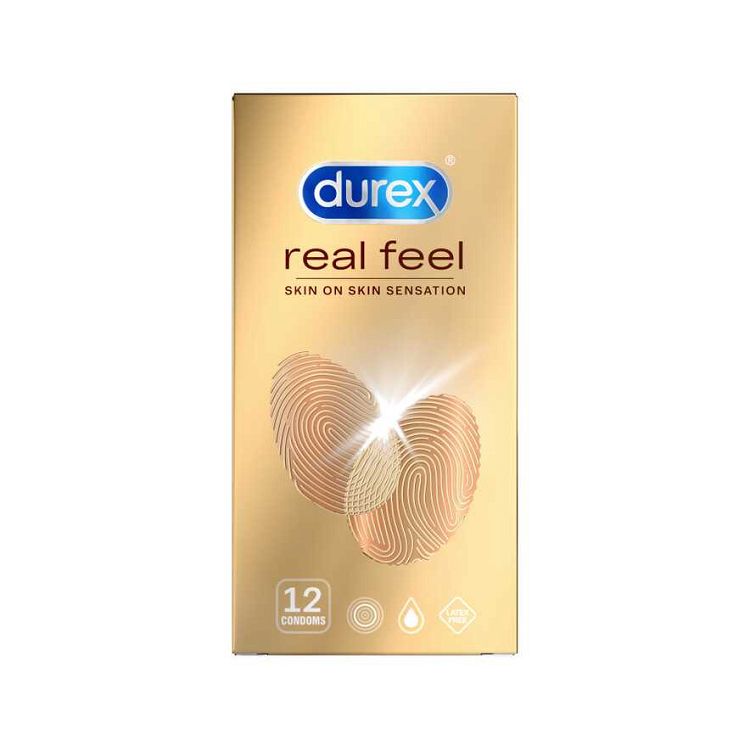 Durex Προφυλακτικά Πολύ Λεπτά Χωρίς Λάτεξ Real Feel 6τεμ