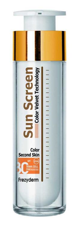 Frezyderm Sun Screen Velvet Color Face SPF30 Αντηλιακό Προσώπου 50ml (ημερομηνία λήξης 31/7/2024)