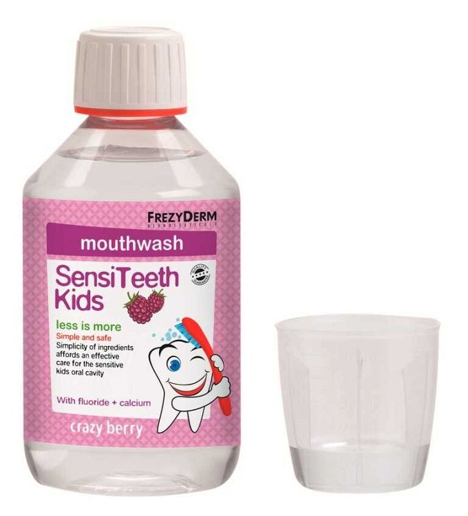 Frezyderm Sensiteeth Kids Mouthwash Στοματικό Διάλυμα για Παιδιά 250ml