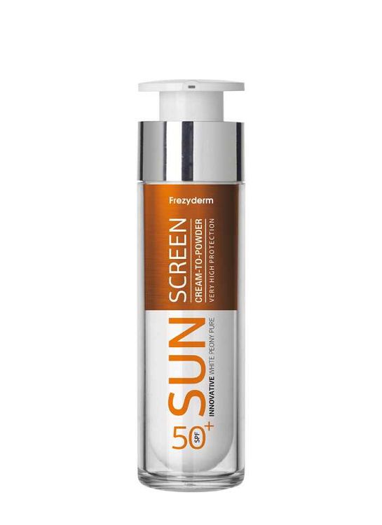 Frezyderm Sunscreen Cream To Powder SPF50  Αντηλιακό Προσώπου με Αίσθηση Πούδρας 50ml