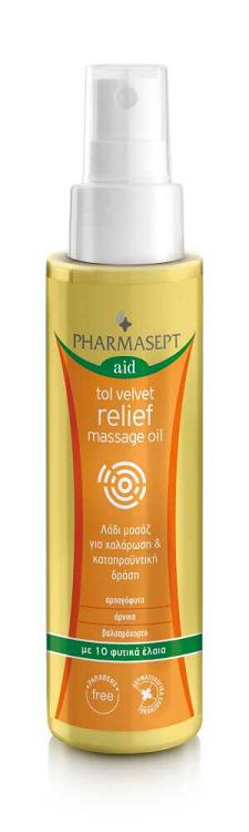 Pharmasept Relief Massage Oil Λάδι Μασάζ Σώματος 100ml