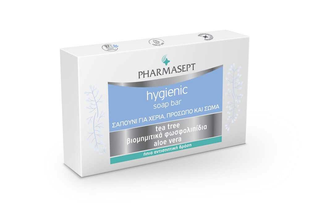 Pharmasept Hygienic Soap Bar Στερεό Σαπούνι Ήπιας Αντισηπτικής Δράσης 100gr