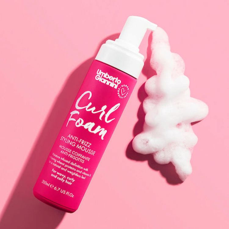 Umberto Giannini Curl Foam Anti-Frizz Styling Mousse Αφρός για Μπούκλες 200ml