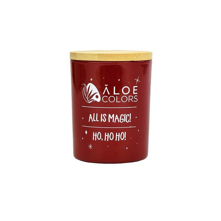 Aloe+ Colors Scented Soy Candle Ho... Ho... Ho...! με Άρωμα Μελομακάρονων