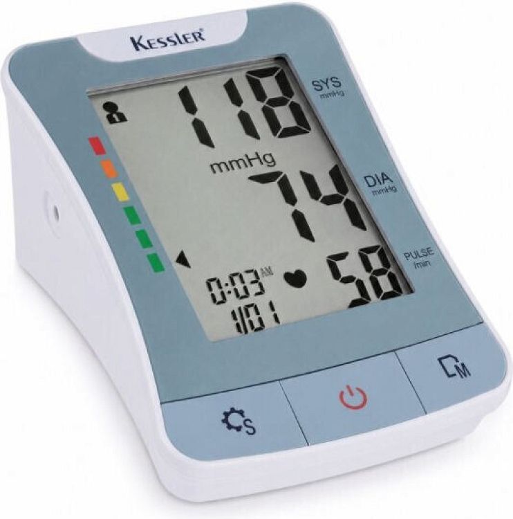 Kessler Pressure Logic Professional Ks 561 Αυτόματο Ψηφιακό Πιεσόμετρο Μπράτσου Ανίχνευση Κολπικής Μαρμαρυγής Afib