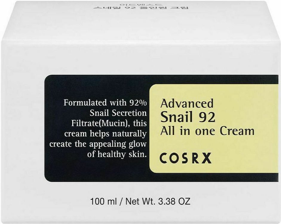 Cosrx 24ωρη Κρέμα Προσώπου για Ενυδάτωση & Ανάπλαση με Έκκριμα Σαλιγκαριού 100ml