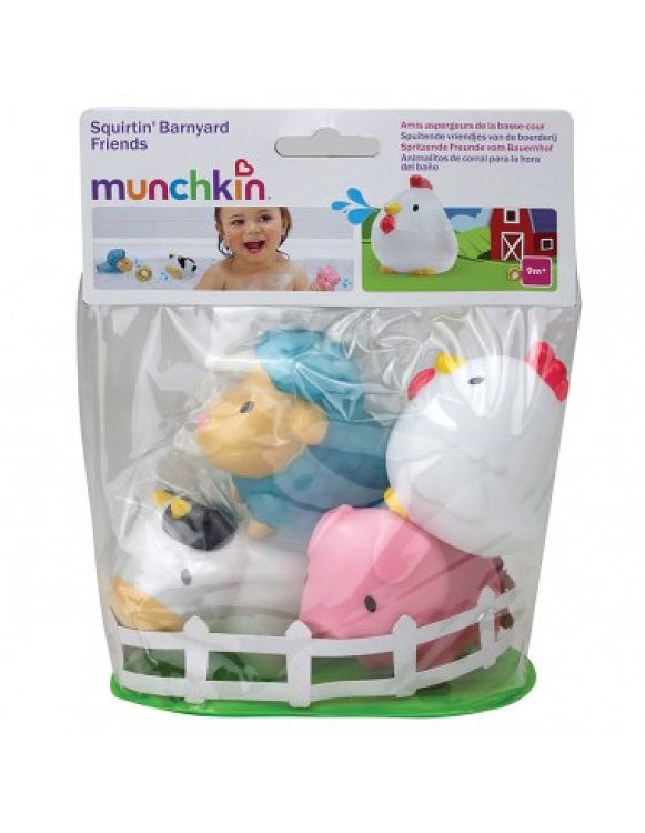 Παιχνίδια Μπάνιου Φάρμα - Farm Bath Squirts - 4 PACK