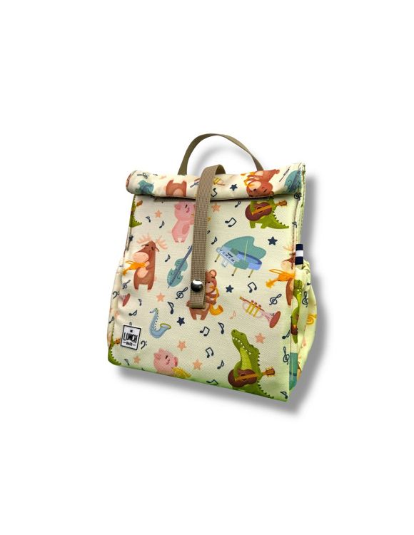 The Lunch Bags Original Kids Version Ισοθερμική Τσάντα Χειρός Φαγητού 5lt Music Μ21 x Π16 x Υ24cm