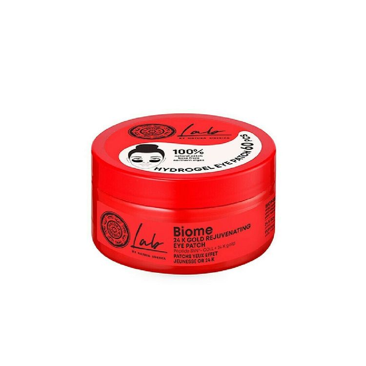Natura Siberica Μάσκα Ματιών για Αναζωογόνηση 60τμχ Biome Hydrogel Patches