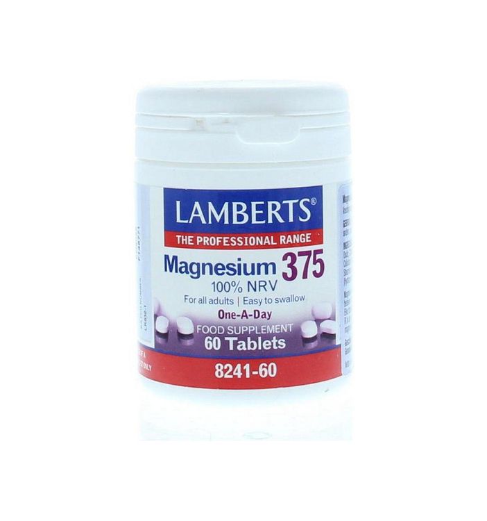Lamberts Magnesium 375 60tabs