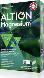Altion Magnesium 375mg 30 ταμπλέτες
