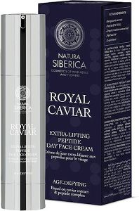 Natura Siberica Royal Caviar Extra-Lifting Peptide Day Face Cream 24ωρη,  Κατάλληλο για ηλικίες 40-45+, 50 Ml