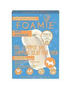 Foamie You Look Furbulous Dog Shampoo for Long Fur Στέρεο Σαμπουάν για Σκύλους με Μακρύ Τρίχωμα, 110gr