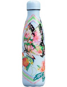 Chilly's Original Θερμός Μπουκάλι Tropical Γαλάζιο BPA Free 500ml