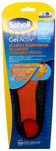 Scholl Gel Activ Work Γυναικείοι Πάτοι Άνεση όλη τη Μέρα για Παπούτσια Εργασίας Small 2τμχ