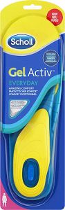Scholl Gel Activ Everyday Γυναικείοι Πάτοι Εξαιρετική Άνεση για Κουρασμένα Πόδια Small 2τμχ