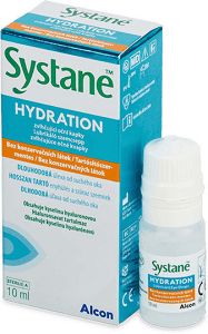 Alcon Systane Hydration Χωρίς Συντηρητικά Οφθαλμικές Σταγόνες με Υαλουρονικό Οξύ 10ml