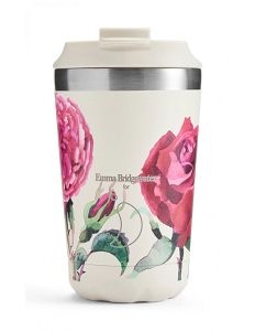 Chilly's Original Coffee Cup Θερμός Emma Bridgewater Pink Roses BPA Free 340ml