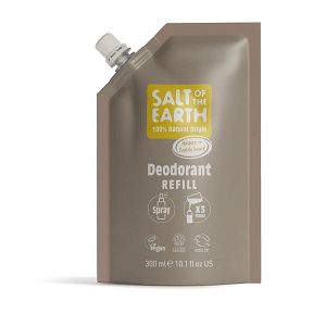 Salt of the Earth Amber & Sandalwood Vegan Αποσμητικό Spray Refill 300ml
