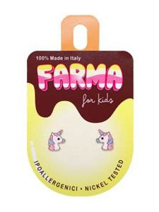 Farma Bijoux Υποαλλεργικά  Σκουλαρίκια for Kids Μονόκεροι