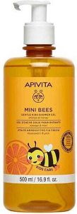 Apivita Παιδικό Αφρόλουτρο "Mini Bees" με Μέλι & Πορτοκάλι σε Μορφή Gel 500ml