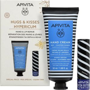 Apivita Hugs & Kisses Σετ Περιποίησης για Ενυδάτωση Hypericum 2τμχ