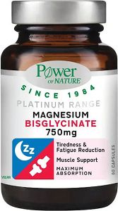 Power Health Magnesium Bisglycinate 750mg 60 κάψουλες