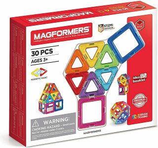 Magformers Μαγνητικό Παιχνίδι Κατασκευών Βασικη Σειρά για Παιδιά 3+ Ετών