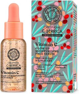 Natura Siberica C-Berrica Ενυδατικό Serum Προσώπου με Βιταμίνη C & AHA για Λάμψη 30ml