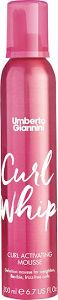 Umberto Giannini Curl Whip Activating Mousse Αφρός Μαλλιών για Μπούκλες 200ml
