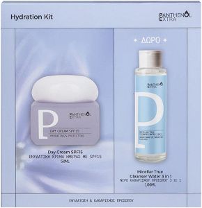 Medisei Panthenol New Day Cream spf15 50ml + Micellar True Cleanser 3 in 1 100ml