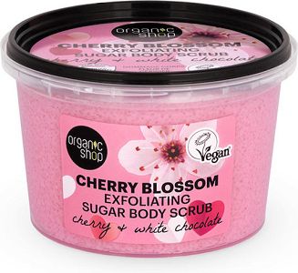 Natura Siberica Cherry Blossom Scrub Σώματος Cherry & White Chocolate 250ml