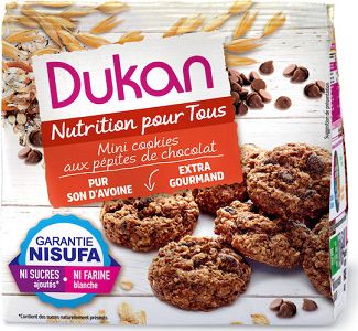 Dukan Μπισκότα Βρώμης με Κομματάκια Chocolate Χωρίς Ζάχαρη 100gr