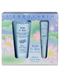 L' Erbolario Alba in Asia Beauty Σετ Περιποίησης για Ενυδάτωση με Κρέμα Χεριών 50ml & ΄Ελαιο Για Τα Νύχια 7,5ml