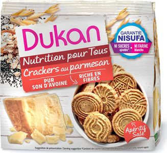 Dukan Crackers Βρώμης με γεύση Τυρί 100gr