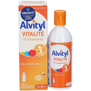 Alvityl Σιρόπι Πολυβιταμινούχο Συμπλήρωμα Διατροφής με 11 Βιταμίνες 150ml