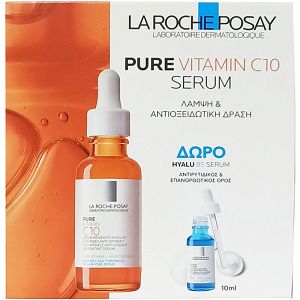 La Roche Posay Promo Vitamin C10 Serum 30ml & Δώρο Hyalu B5 Serum 10ml