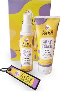 Aloe+ Colors Silky Touch Σετ Περιποίησης για Ενυδάτωση με Body Mist & Κρέμα Σώματος 100ml