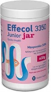 EFFECOL Junior 3350 Jar Food Supplement Για Την Αντιμετώπιση Της Δυσκοιλιότητας, Για Παιδιά 400gr