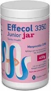 Epsilon Health Effecol Junior 3350 Jar Food Supplement Για Την Αντιμετώπιση Της Δυσκοιλιότητας, Για Παιδιά 400gr