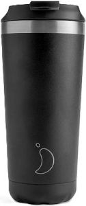 Chilly's Original Κούπα Θερμός Monochrome Black BPA Free 500ml