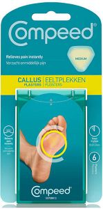 Compeed Επιθέματα με Gel για τους Κάλους Medium 6τμχ